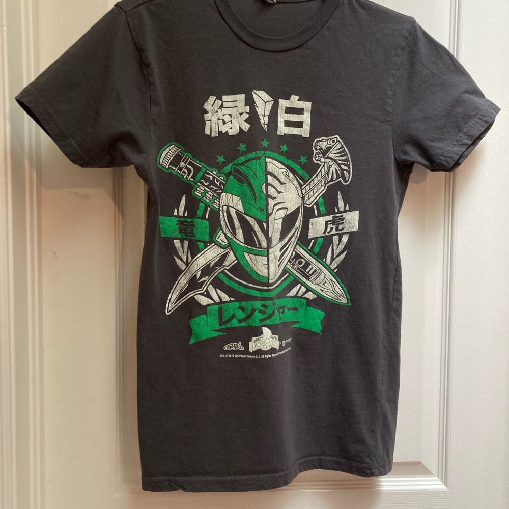 Mighty Morphin Power Rangers 2015 100% Cotton Size Small